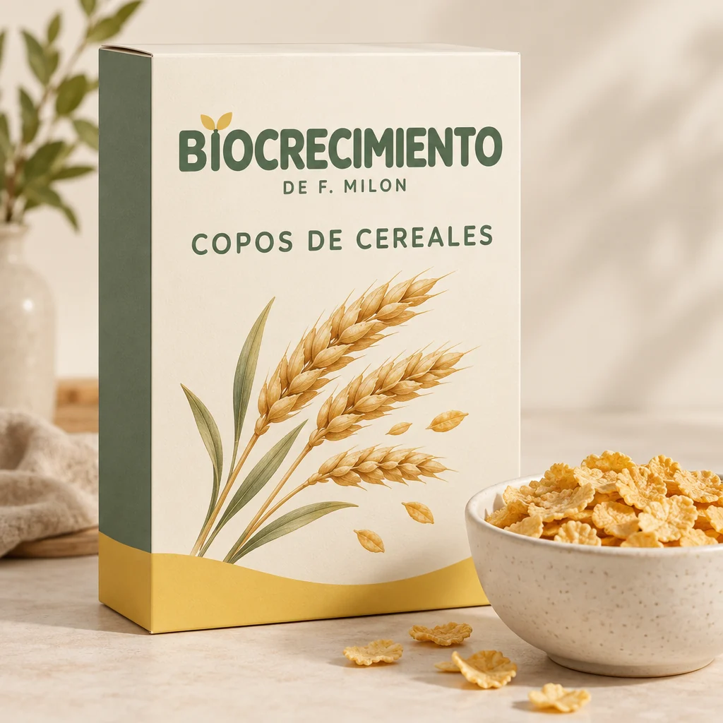 Biocrecimiento: propuesta de copos de cereales