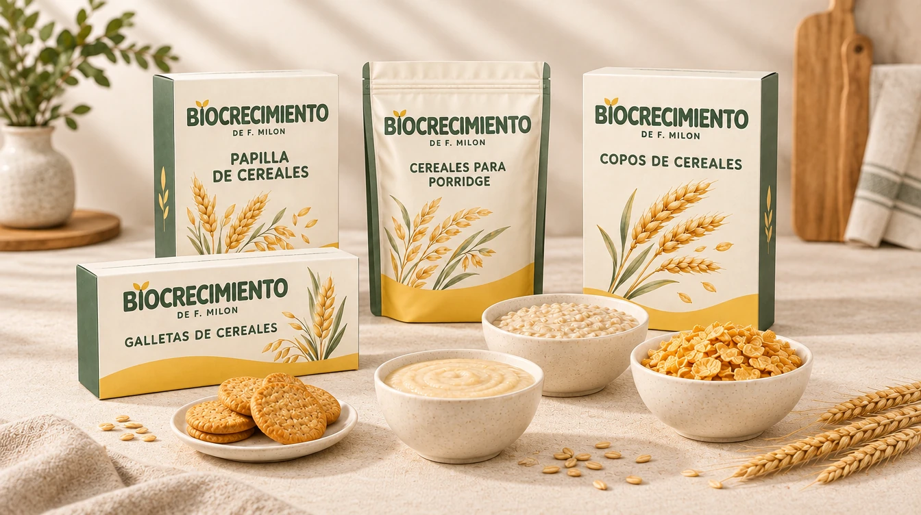 Biocrecimiento: gama completa de aplicaciones a base de cereales