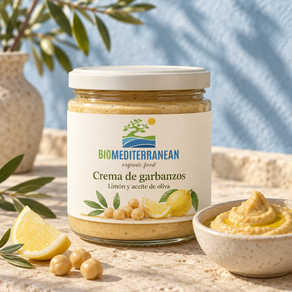 Biomediterranean: propuesta de crema de garbanzos