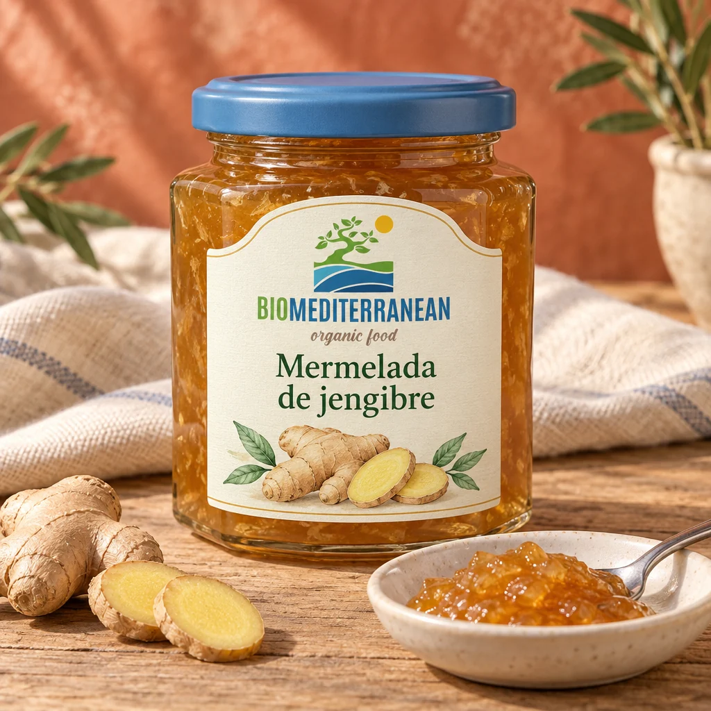 Biomediterranean: propuesta de mermelada de jengibre