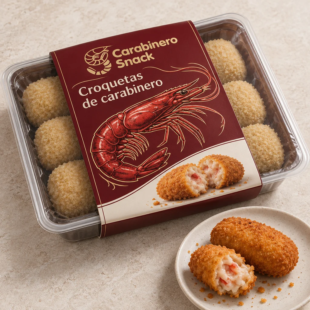 Carabinero Snack: propuesta de croquetas