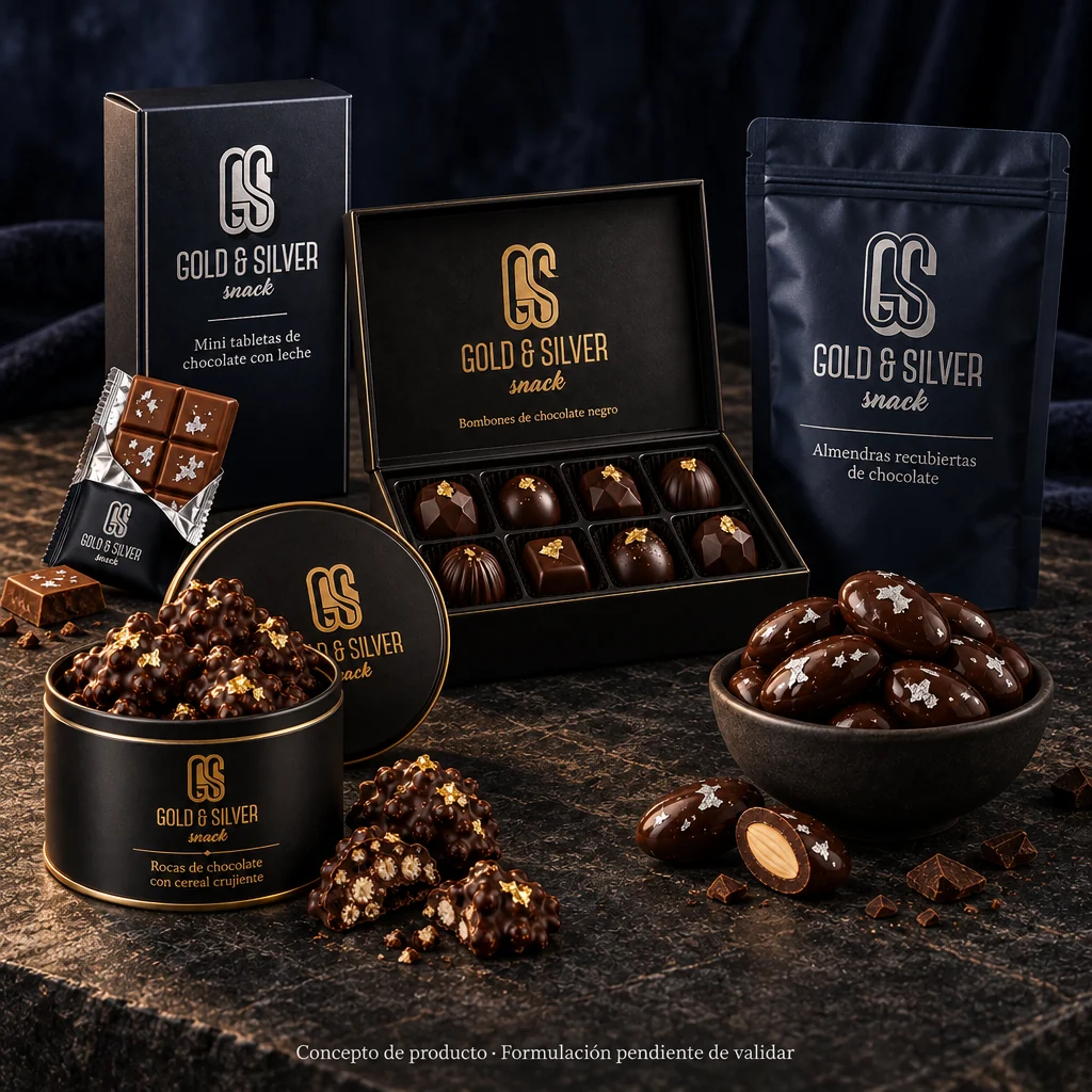 Gold & Silver Snack: gama completa de propuestas de chocolate