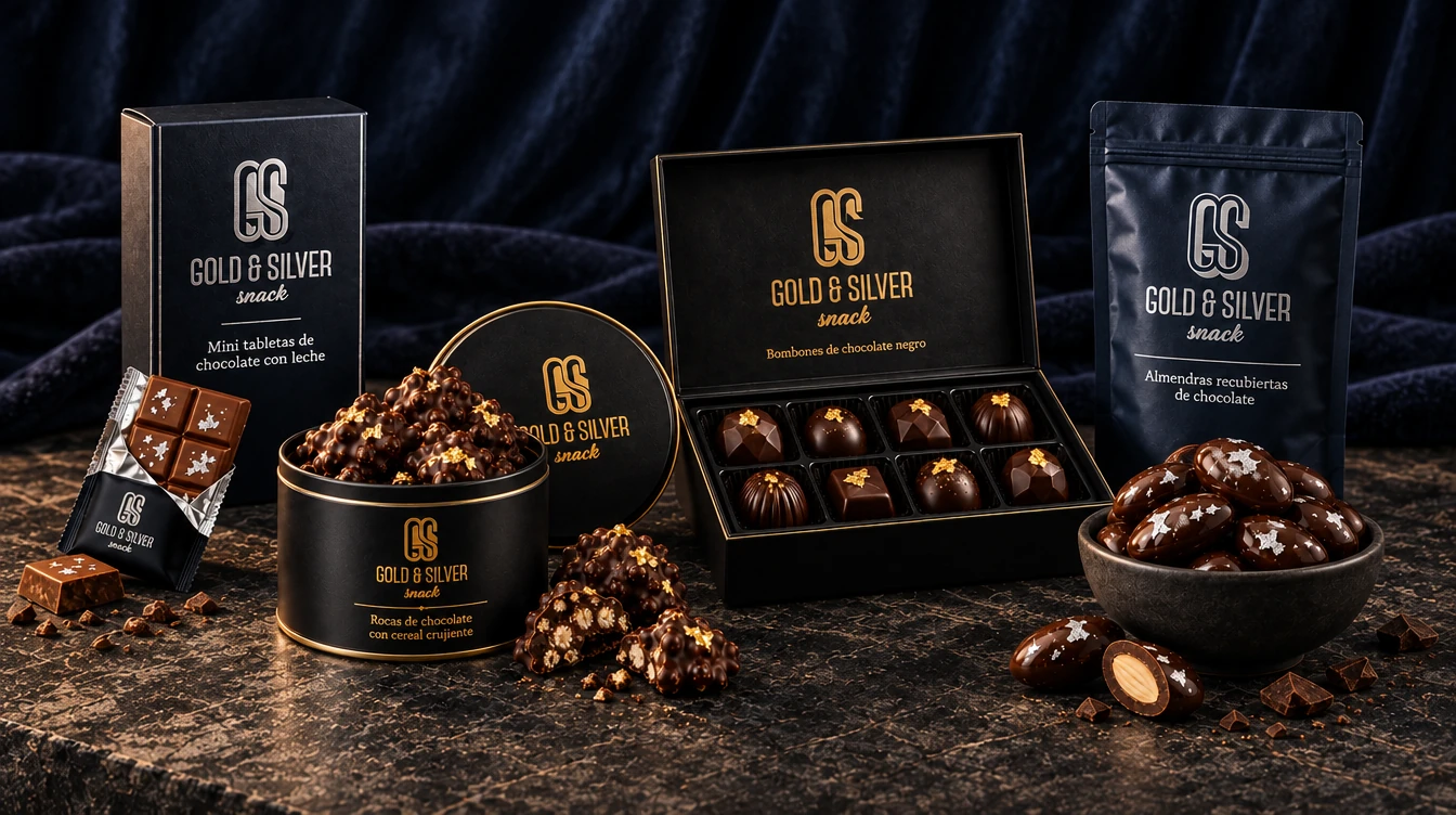 Gold & Silver Snack: gama completa de propuestas de chocolate