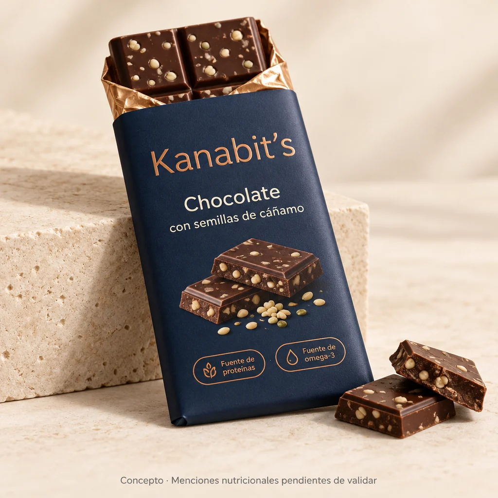 Kanabit’s: propuesta de chocolate con semillas