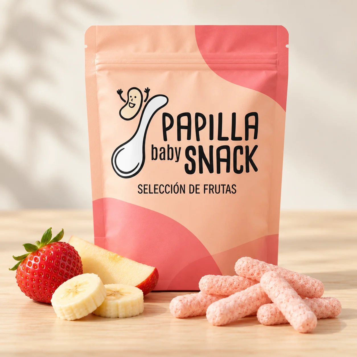 PAPILLA baby SNACK: selección de frutas
