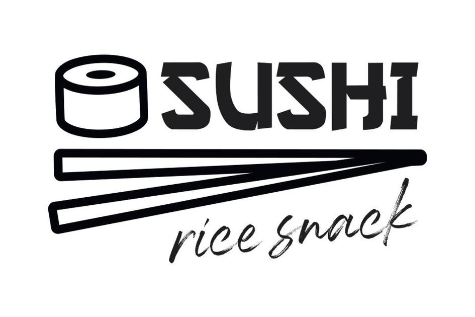 Representación aportada de SUSHI rice snack
