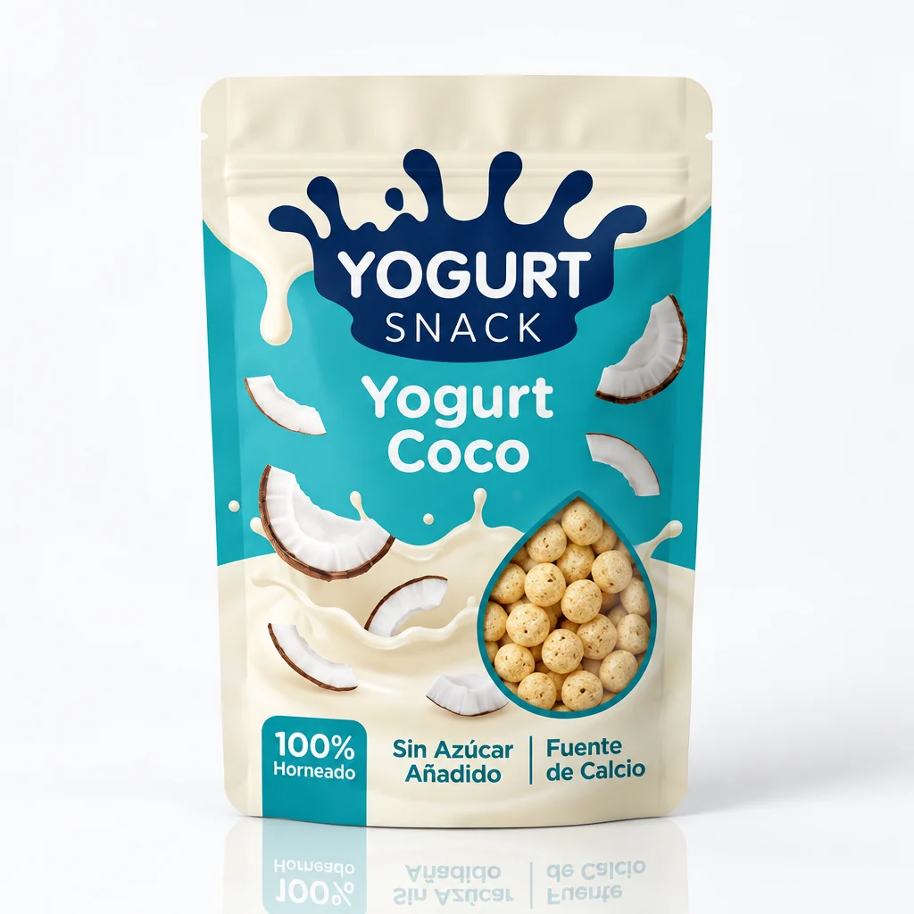 Yogurt Snack: propuesta de sabor coco